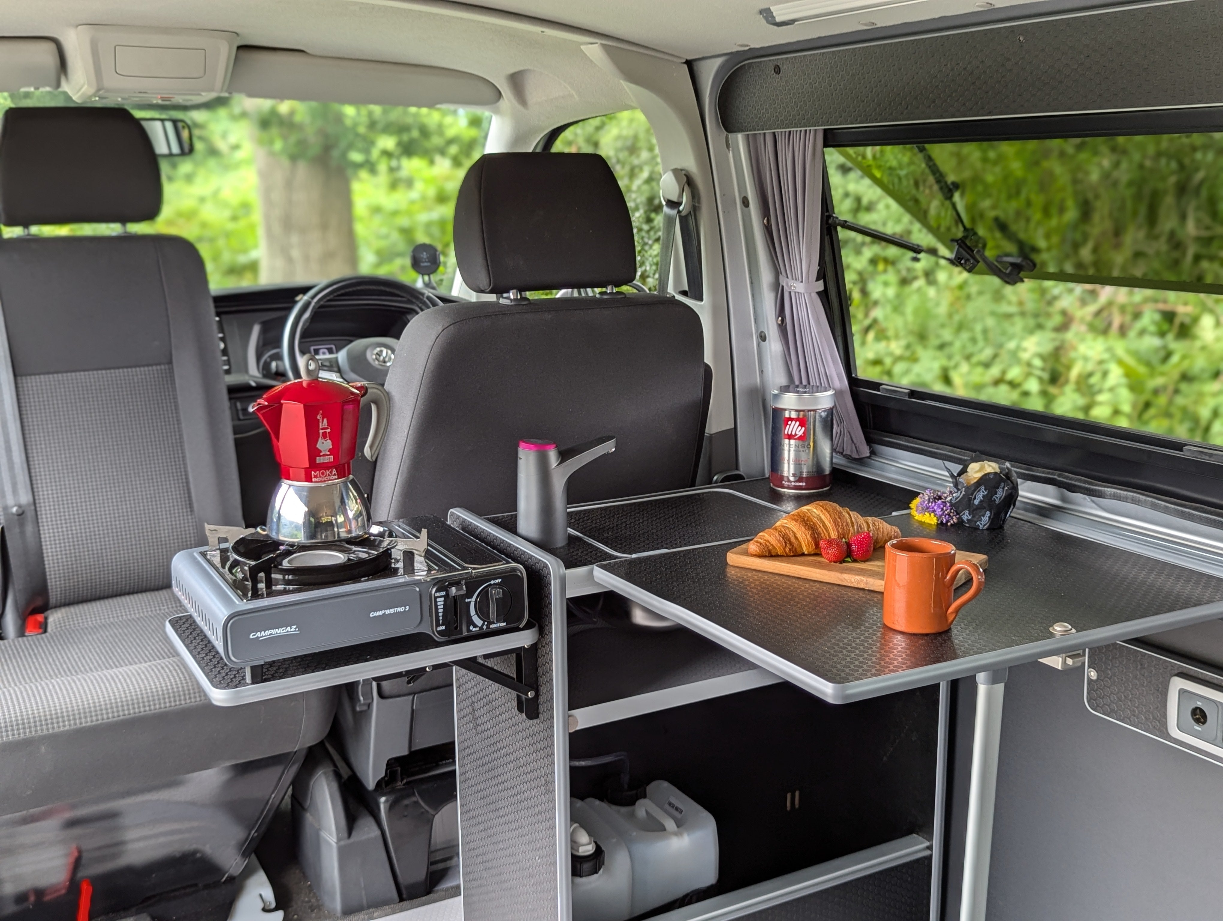 Campervan kitchen furniture unit pods for camper conversion for sale Vangear UK