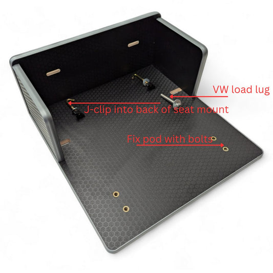 NEW Pod mounting plate for VW Transporter - Vangear UK