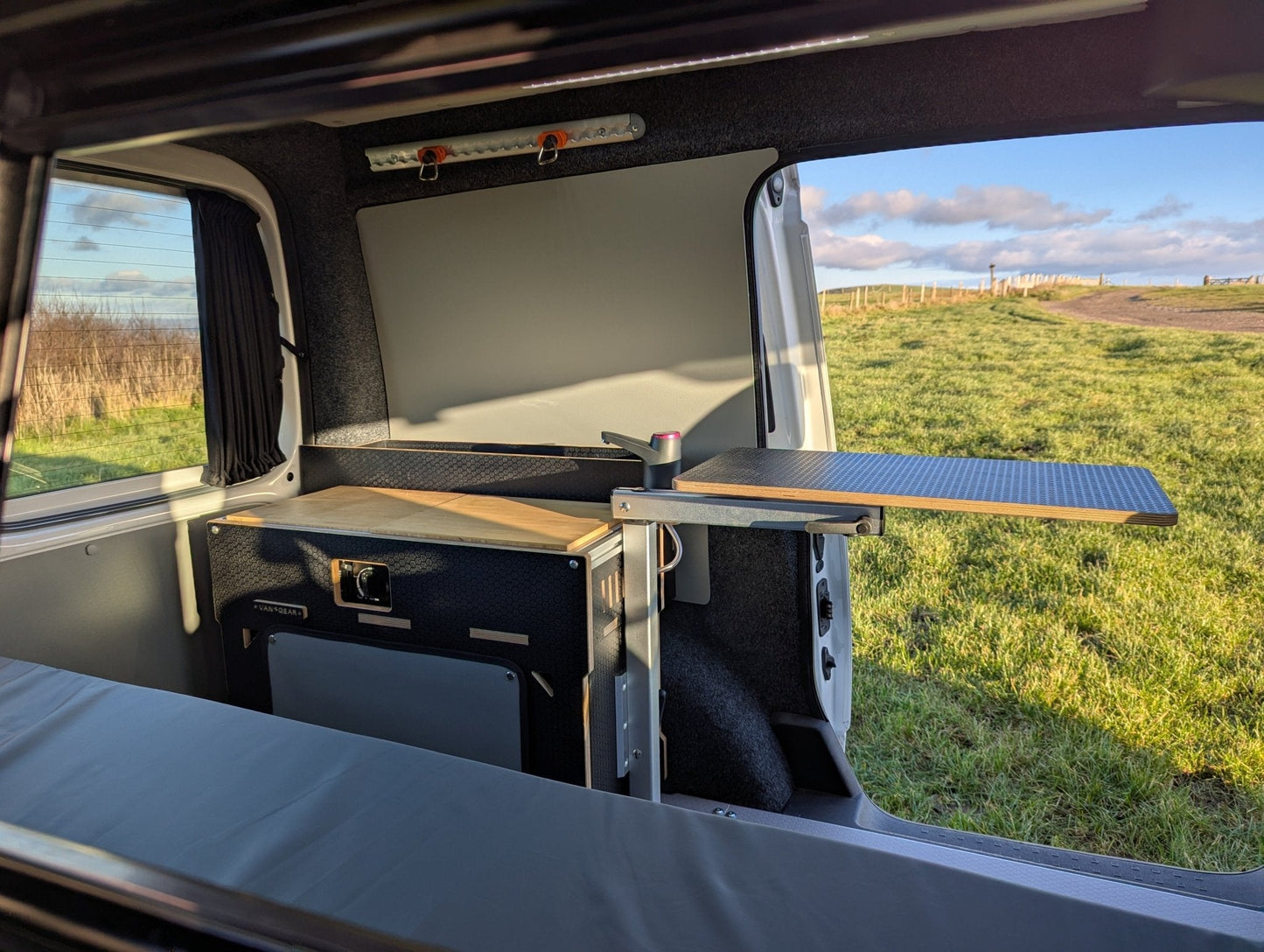 NEW Vangear Caddy - Pod sliding campervan kitchen - Vangear UK