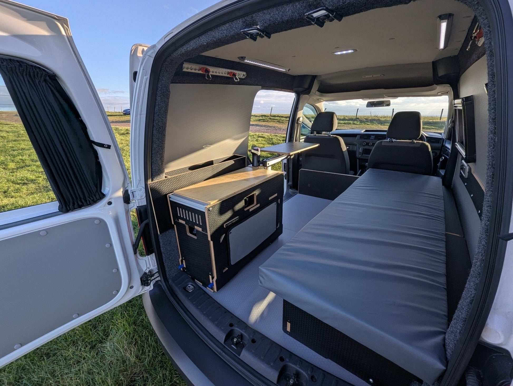 NEW Vangear Caddy - Pod sliding campervan kitchen - Vangear UK