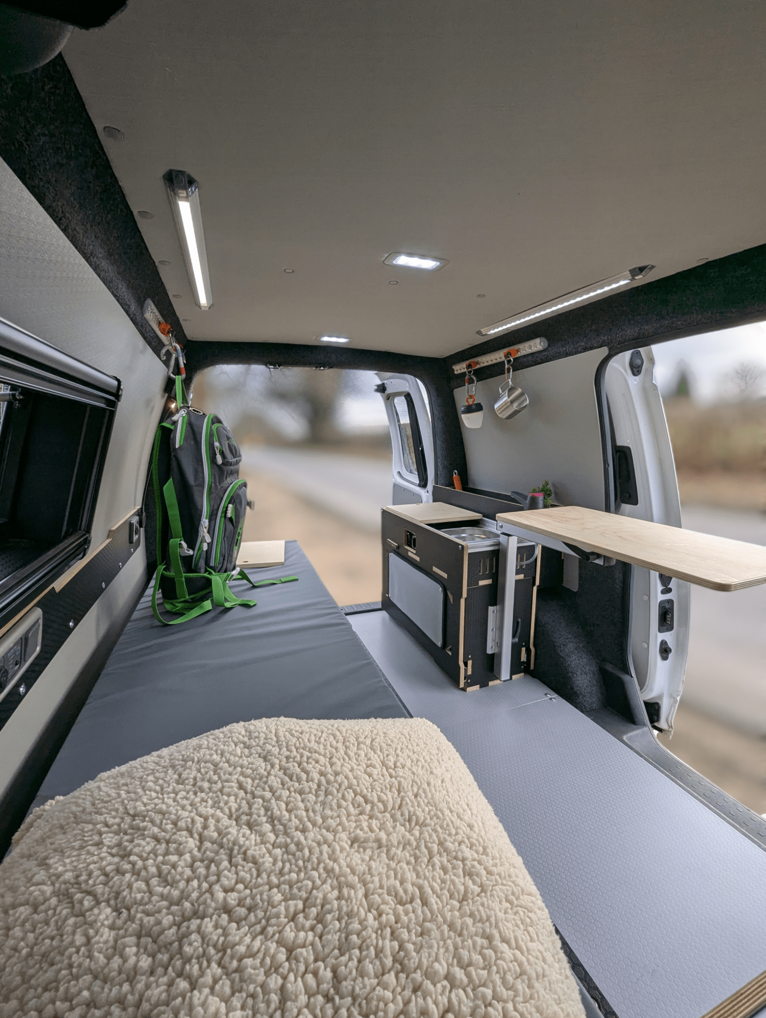 NEW Vangear Caddy - Pod sliding campervan kitchen - Vangear UK