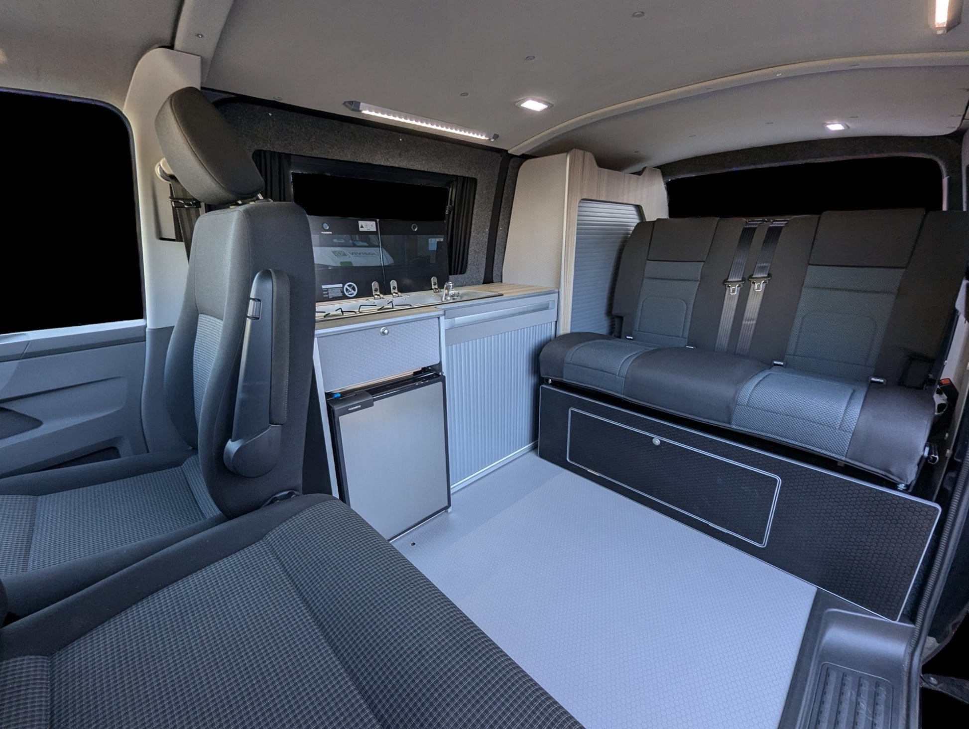 NEW Volkswagen Transporter SWB Campervan Modular System - Vangear UK