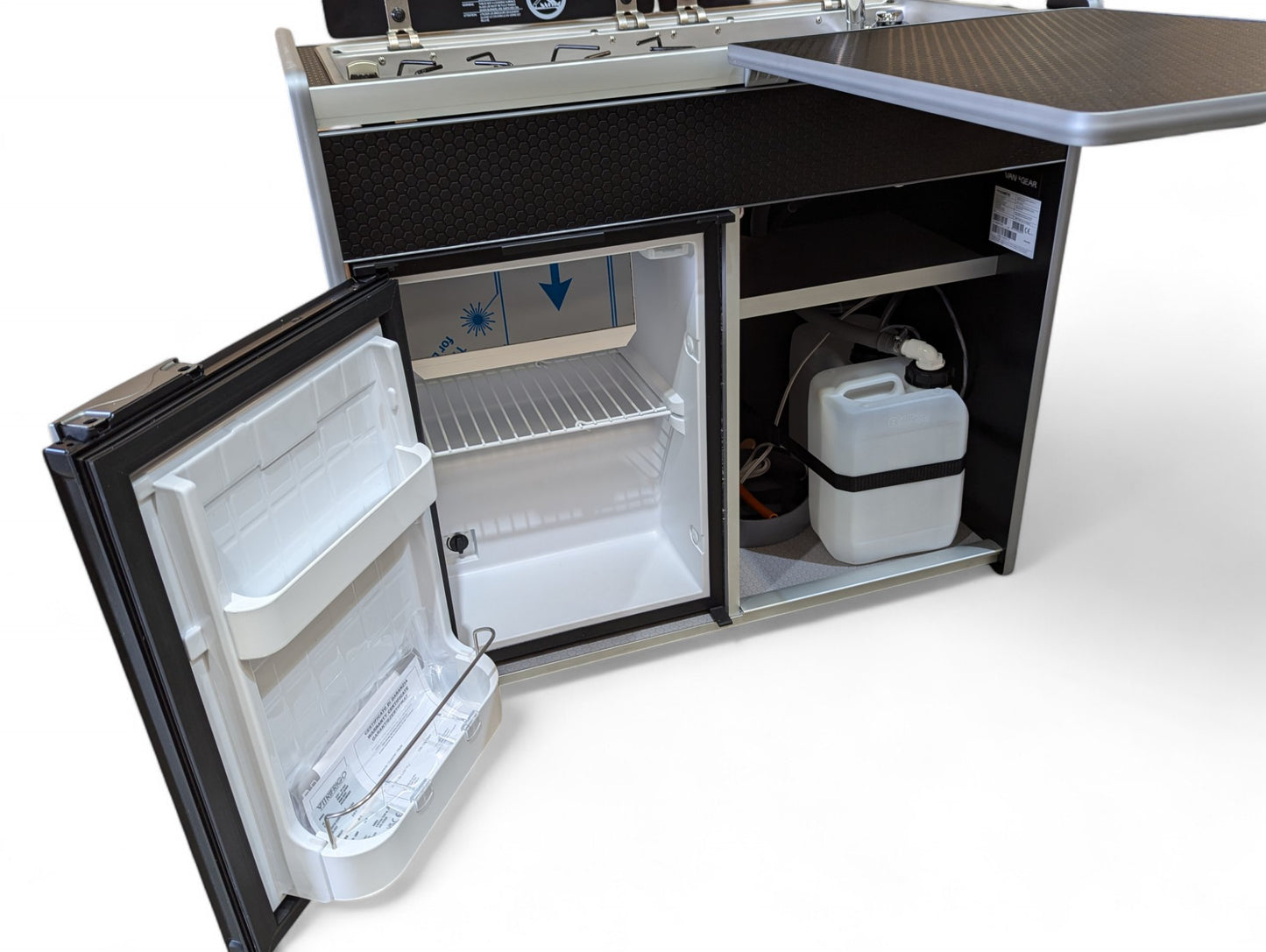 Vangear X - Pod (Gen2.2) Campervan kitchen (Black) - Vangear UK