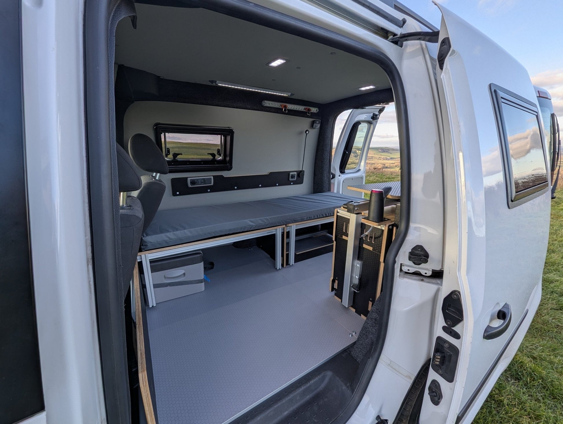 Volkswagen 2020 Caddy Campervan with a Vangear "CLUB" conversion. - Vangear UK