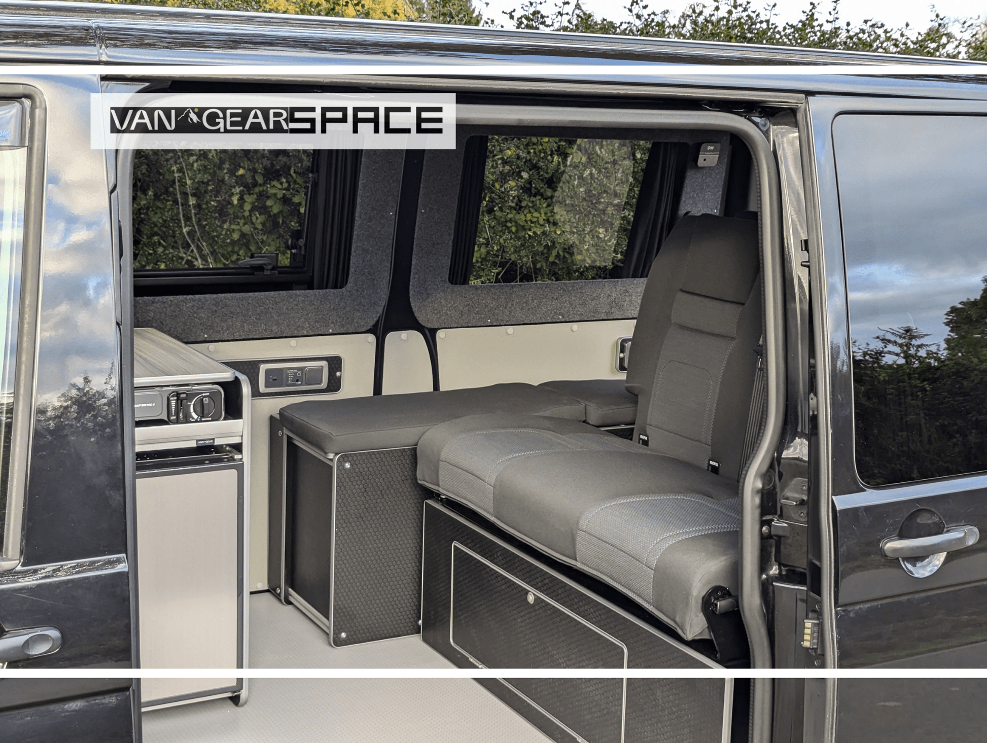 Volkswagen 2021 Transporter T6.1 Campervan with a Vangear "SPACE" conversion - Vangear UK